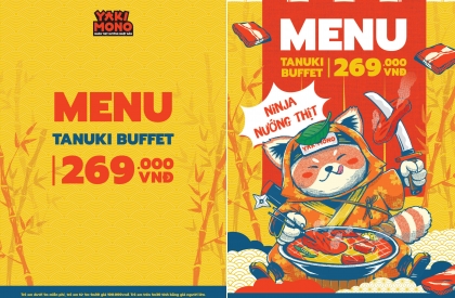 (HẠ LONG) MENU TANUKI 269K